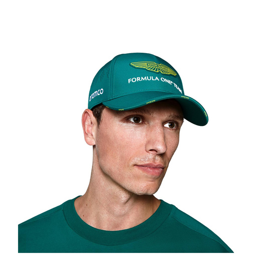 2025 Aston Martin Aramco F1 Mens Team Baseball Cap green