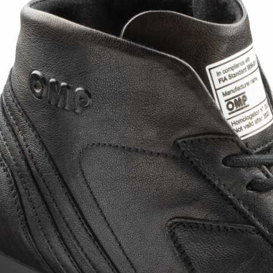 OMP Carrera MY21 Racing Shoes Black (FIA)