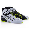 Chaussures Alpinestars Tech-1 KX V3 noires/blanches (FIA)