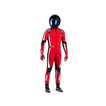 Mono de karting infantil Sparco Kerb rojo (FIA)