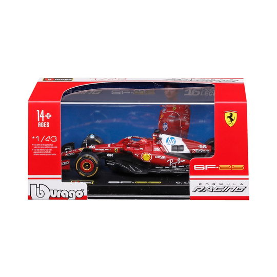 Voiture miniature Scuderia Ferrari F1 Charles Leclerc Signature SF25 1:43