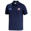 Sparco Lancia HF Squadra Corse Lunetta Polo Shirt Navy Blue