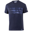 T-shirt Sparco Martini Racing Big Logo bleu marine