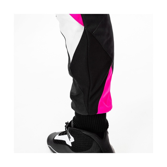 Mono de karting infantil Sparco Kerb MY20 negro/rosa (CIK)