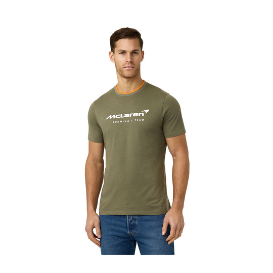 2025 McLaren F1 UK Mens Essentials T-Shirt green