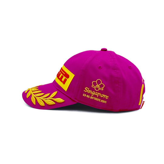 2025 Pirelli F1 Mens Podium Singapore Baseball Cap