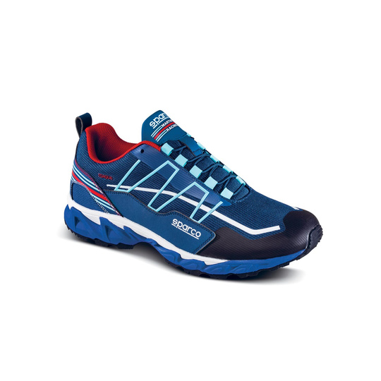Sparco Torque Martini Racing Shoes Navy Blue