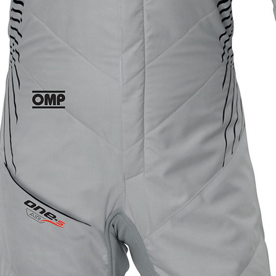 OMP One-S Air Race Suit Silver (FIA)