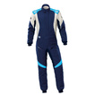 OMP Italy FIRST EVO MY25 Racing Suit navy-white (FIA)