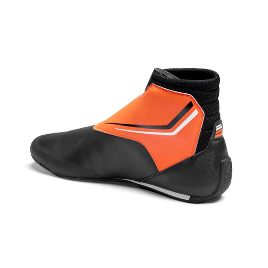Sparco K-Prime Racing Shoes Black/Orange (FIA)