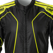 OMP KS-3X Art Kids Karting Suit Black/Yellow (FIA)