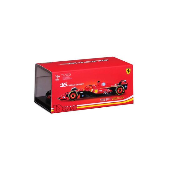 Scuderia Ferrari SF24 1:43 Model Car Charles Leclerc Imola