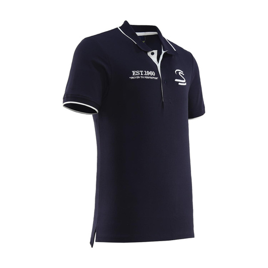 2025 Ayrton Senna F1 Mens Est. 1960 Polo shirt
