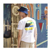 Camiseta Ayrton Senna Collection Ayrton Senna Helmet 2026 blanca