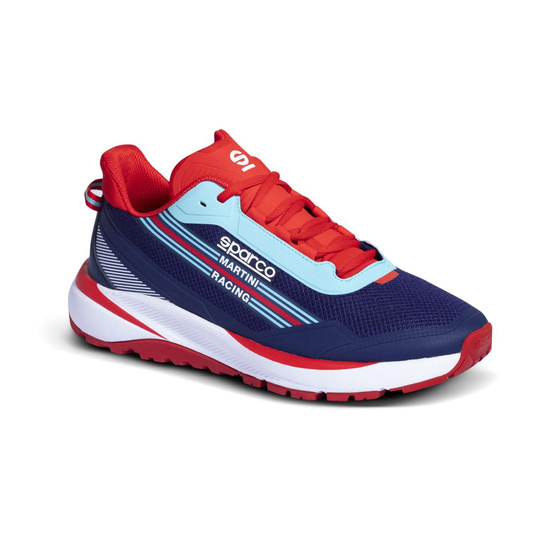 Sparco Martini S-RUN Racing Shoes Navy