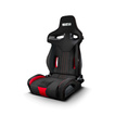 Baquet Sparco R333 MY21 noir/rouge