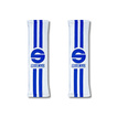 Sparco Italy LINEA 77 Shoulder Pads 2" white