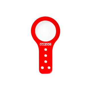 SPARCO Italy FIA Towing eye 80 mm red