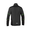 Sudadera con cremallera Sparco Tech gris/verde