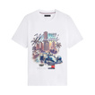T-shirt Cadillac F1 Miami Graphic 2026 blanc