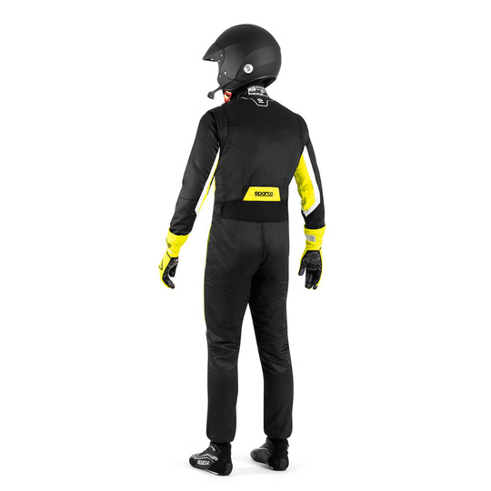 Sparco Sprint Pro MY25 Race Suit Black/Yellow (FIA)