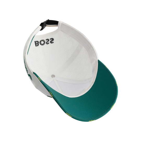 2025 Aston Martin Aramco F1 Mens Team Baseball Cap white