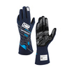 Gants OMP Sport MY24 bleu marine (FIA)