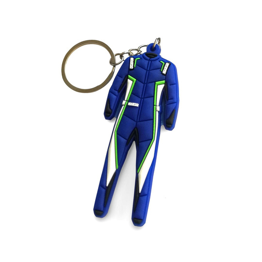 Sparco Italy SUIT Keyring Blue