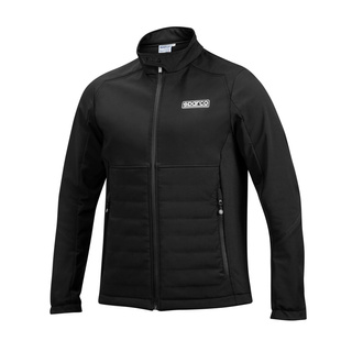 Sparco Italy MY22 Mens softshell jacket black