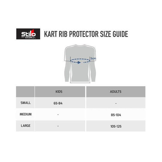Stilo Italy Curva Kart Rib Protection Vest 