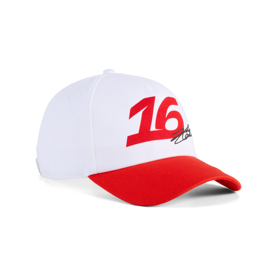 Casquette Scuderia Ferrari F1 Charles Leclerc Graphic 2026 blanche