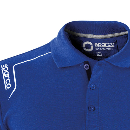 Polo Sparco Portland azul
