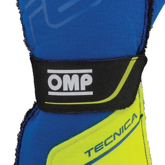 Guantes OMP Tecnica azul marino/amarillos (FIA)