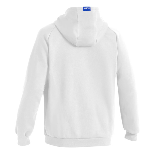 Sparco Full Zip Gulf MY25 Zip Hoodie White