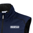 Chaleco impermeable Sparco Wind MY22 azul marino