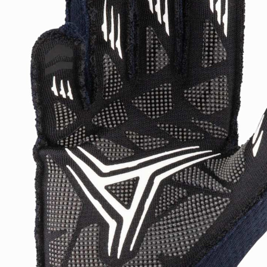 OMP One EVO X Racing Gloves Navy Blue (FIA)