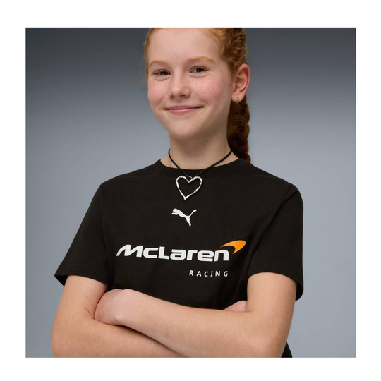 T-shirt McLaren F1 Large Logo 2026 enfant noir