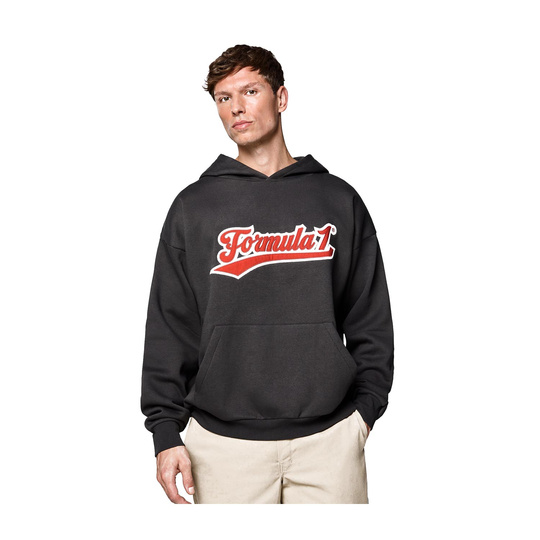 Sweat à capuche Formula 1 Heritage Graphic noir