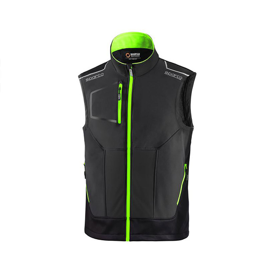 Sparco Tech Vest Grey/Green