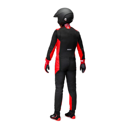 Mono Sparco Sprint Advanced negro/rojo (FIA)
