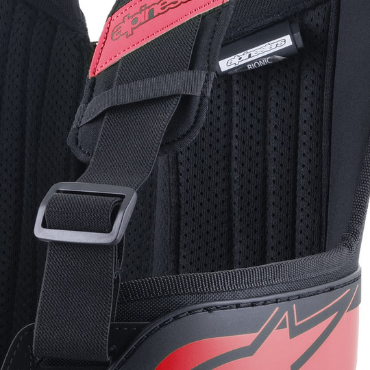 Protège-côtes Alpinestars Bionic noir/rouge