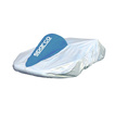 Funda Sparco para kart plateada/azul