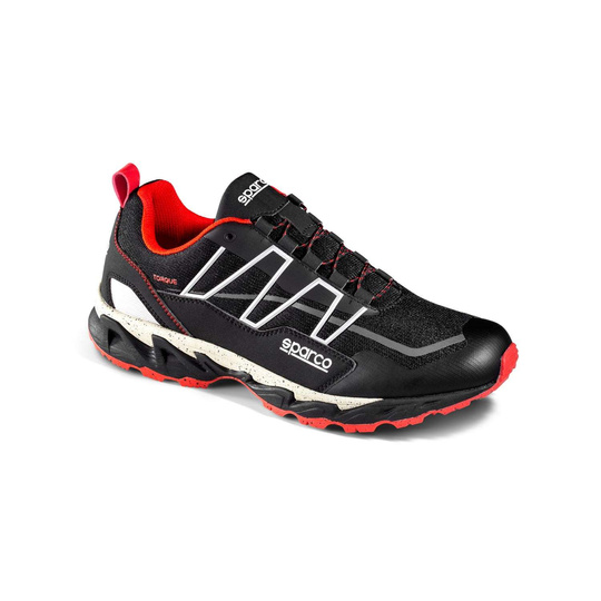 Sparco Italy TORQUE Mechanics Shoes black-red