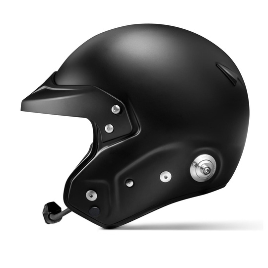 Sparco Italy AIR PRO RJ-5i MY20 Open Face Helmet Black (FIA homologation)