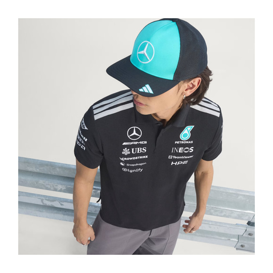 Polo Team Mercedes AMG F1 2026 noir