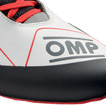 OMP KS-2X Racing Shoes White/Red (FIA)