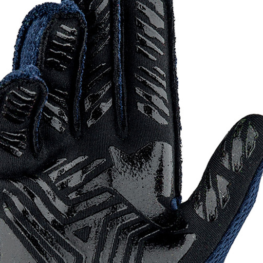 Gants OMP One EVO FX bleu marine (FIA)