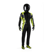 Sparco Italy X-LIGHT K MY22 Kids Karting Suit black-yellow (CIK-FIA)