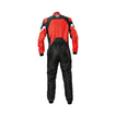 Mono de karting infantil OMP KS-3X Art negro/rojo (FIA)