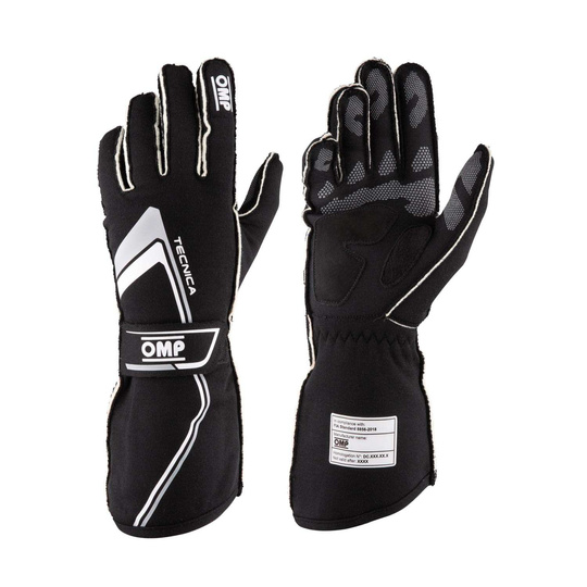 Guantes OMP Tecnica MY21 negros (FIA)